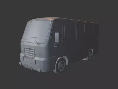Otokar Magirus M2000 3D model