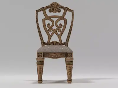 Chair Classic 03 3D model