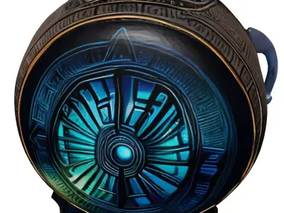 SciFi Energy Core Artifact 3D model