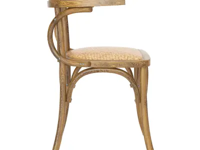 Wooden chair Vienna Type  3D model