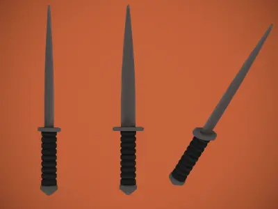 Adventurous - Melee Weapons Low-poly 3D model