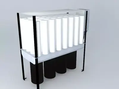 Industrial filter Unit, Nestro Free 3D model