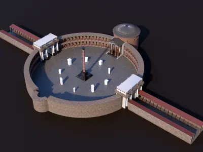 forum constantine  3D model