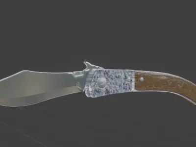 Navaja Knives Low-poly 3D model