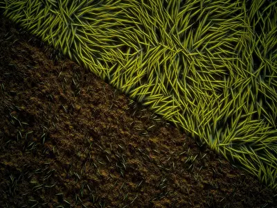 Grass Stylized - Vol 05 - SBsar - Maps Texture