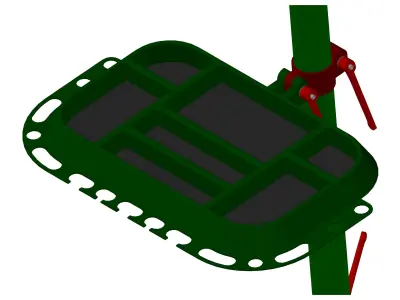 Bicycle Repair Stand Version 1 Free 3D model