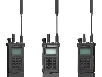 MILITARY Trellis Ware TW-950 TSM Radio Low-poly 3D model