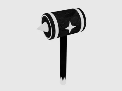 Sledgehammer 3D Model Low-poly 3D model