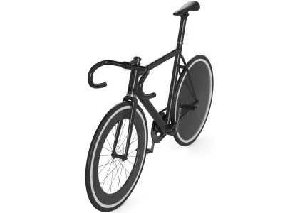 Track Bike 3D model get