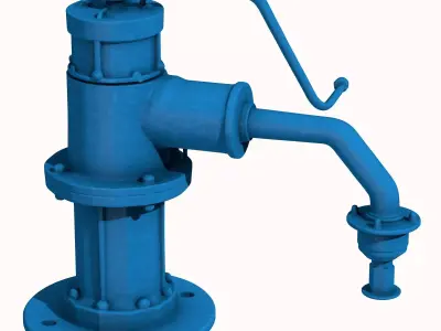 Water Transfer Pump 1 3D print model