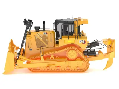 Medium Dozers D8 3D model
