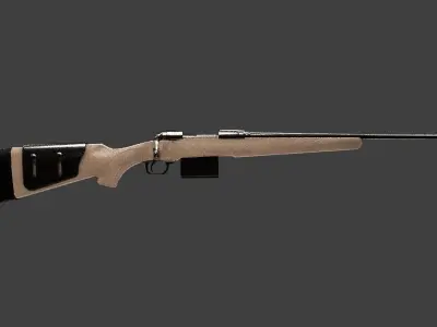 Sniper Rifle 3D model 3