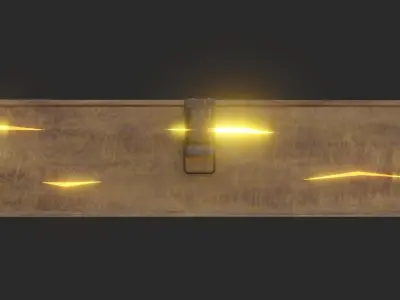 Mystery Box - Call Of Duty Black Ops Zombies Low-poly 3D model