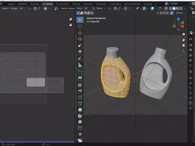 Detergent Bottle  3D model