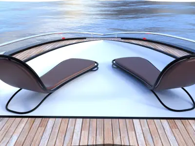 Speed Boat motorboat 3D model