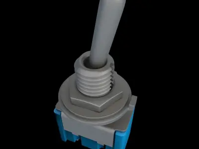  Toggle switch 3D model