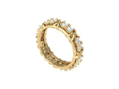 Wedding Ring Free 3D print model shop