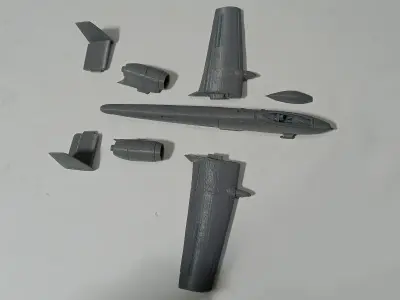 A10-A THUNDERBOLT-II Scale 1-72 Ready to Print STL FILES 3D print model