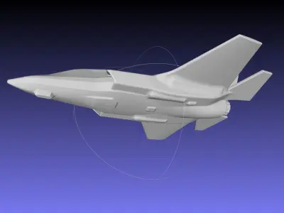 F-35B Lightning II Basic Well Printable Miniature 3D print model