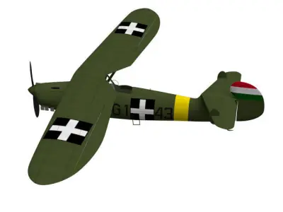 Focke-Wulf fw 56 stosser 3D model purchase