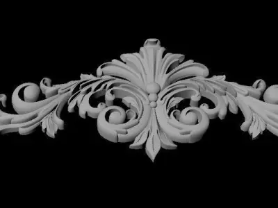 dekor ornate design 3D model