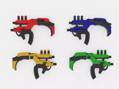 SCIFI GUN Free 3D model purchase