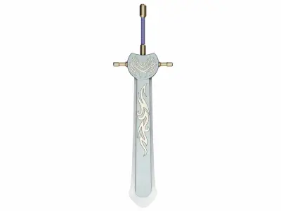 Sword 8 Low-poly 3D model