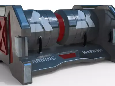 Sci-Fi Generator V1 Free 3D model