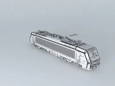 Siemens - ES 64 F4 / Series 189 / MRCE Livery Free 3D model