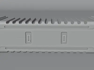 Loot Box Prop Low-poly 3D model