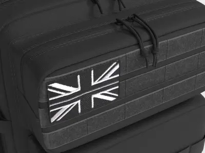 TACTICAL MILITARY BACKPACK 3D model