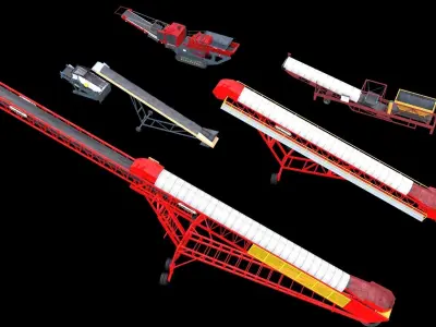 Mining equipment 3D model purchase