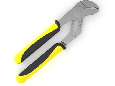 5 Pliers Collection 3D model