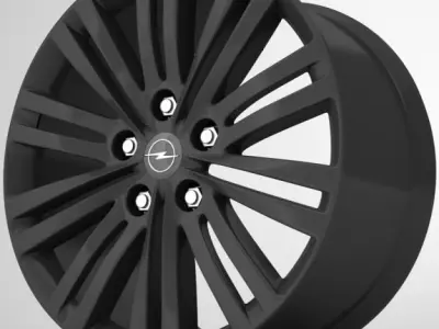 Opel Insignia rims 3D model