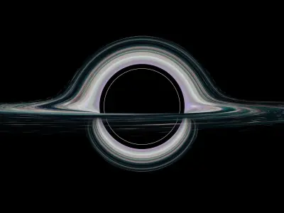 Black Hole 3D model shop