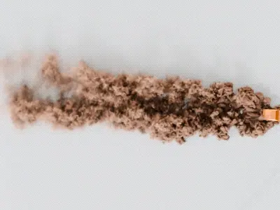 Animated Car VDB Dust Trail 3D model