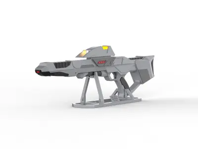 Type 3A Phaser Star Trek First Contact - Commercial - STL 3D print model
