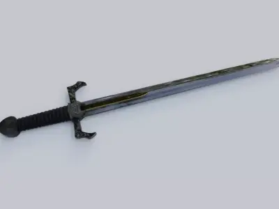 Fantasy Sword Free 3D model