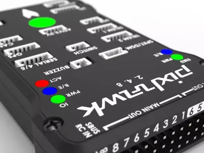 Pixhawk Autopilot Controller 3D model