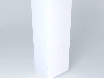 TC2D wardrobe Free 3D model