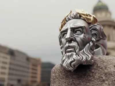 Ring Zeus  3D print model