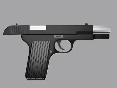 Tula Tokarev 3D model