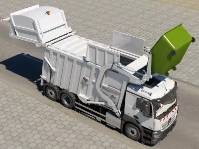 Mercedes Antos Garbage 3D model