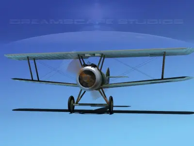 Sopwith Camel 3D model from CGTrader