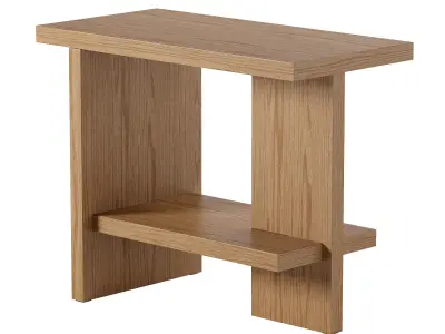 NINE - Tee Side table Low-poly 3D model