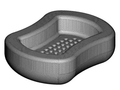Kids Inflatable Swimming Pool 3D model