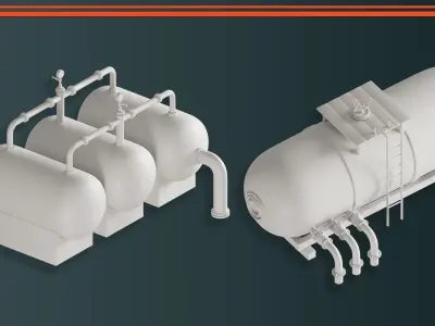 Factory Units-VOL03 3D model
