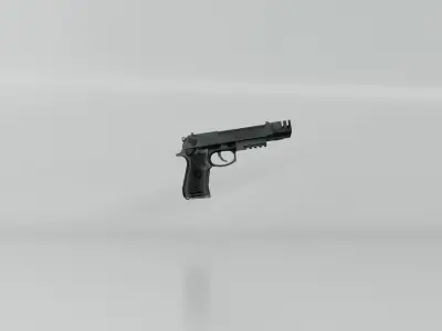 weapons survival pack  Low-poly 3D model