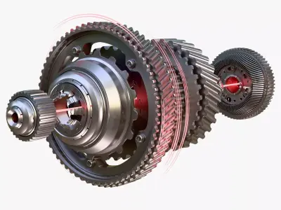 Energy Gear Transmission M1 3D model