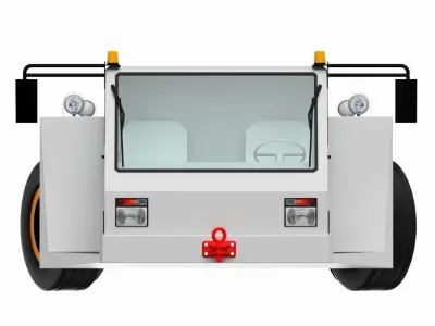 Airport Tug 3D model